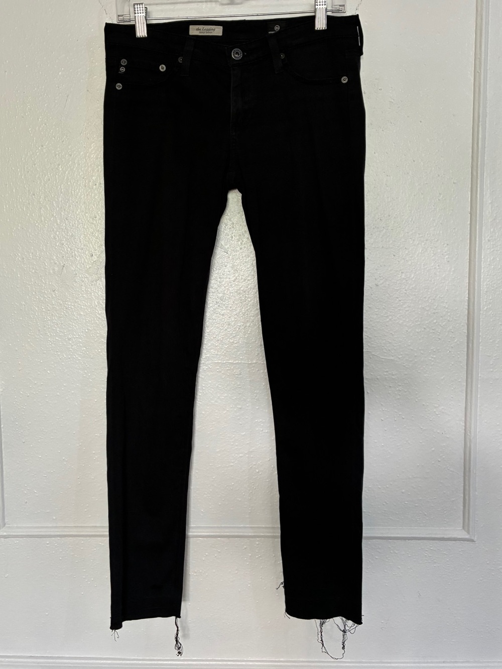 Ag Adriano Goldschmied Women’s The Legging Black Super Skinny Jeans sz.27R